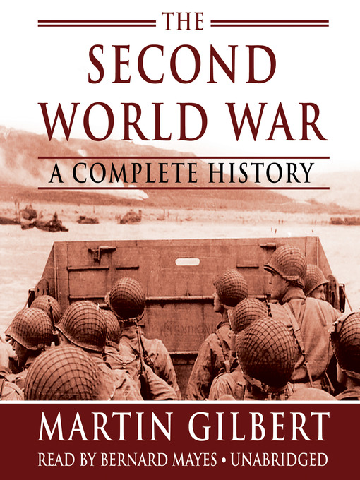Title details for The Second World War by Martin Gilbert - Available